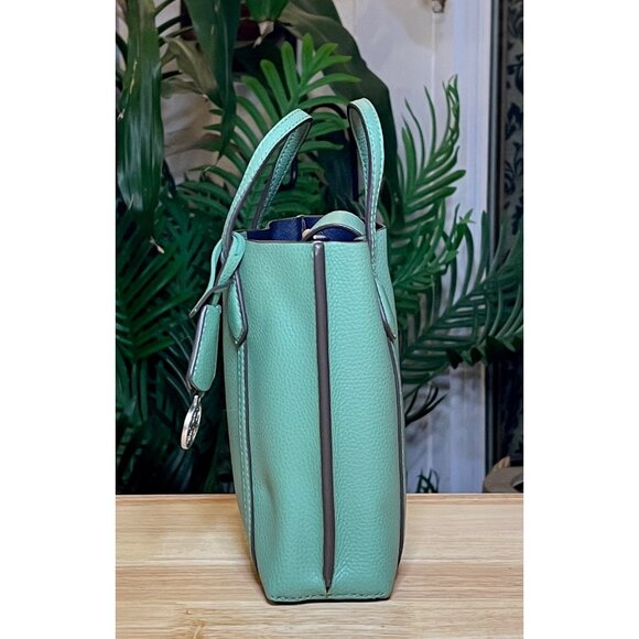 ✺✺ AUTHENTIC TORY BURCH Green Small Perry Handbag/Crossbody  ✺✺ - Picture 3 of 11